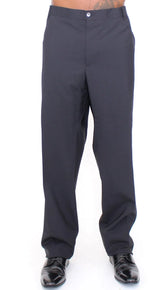 Dolce & Gabbana Black Wool Stretch Pleated Pants - IT58 | 3XL - Trousers