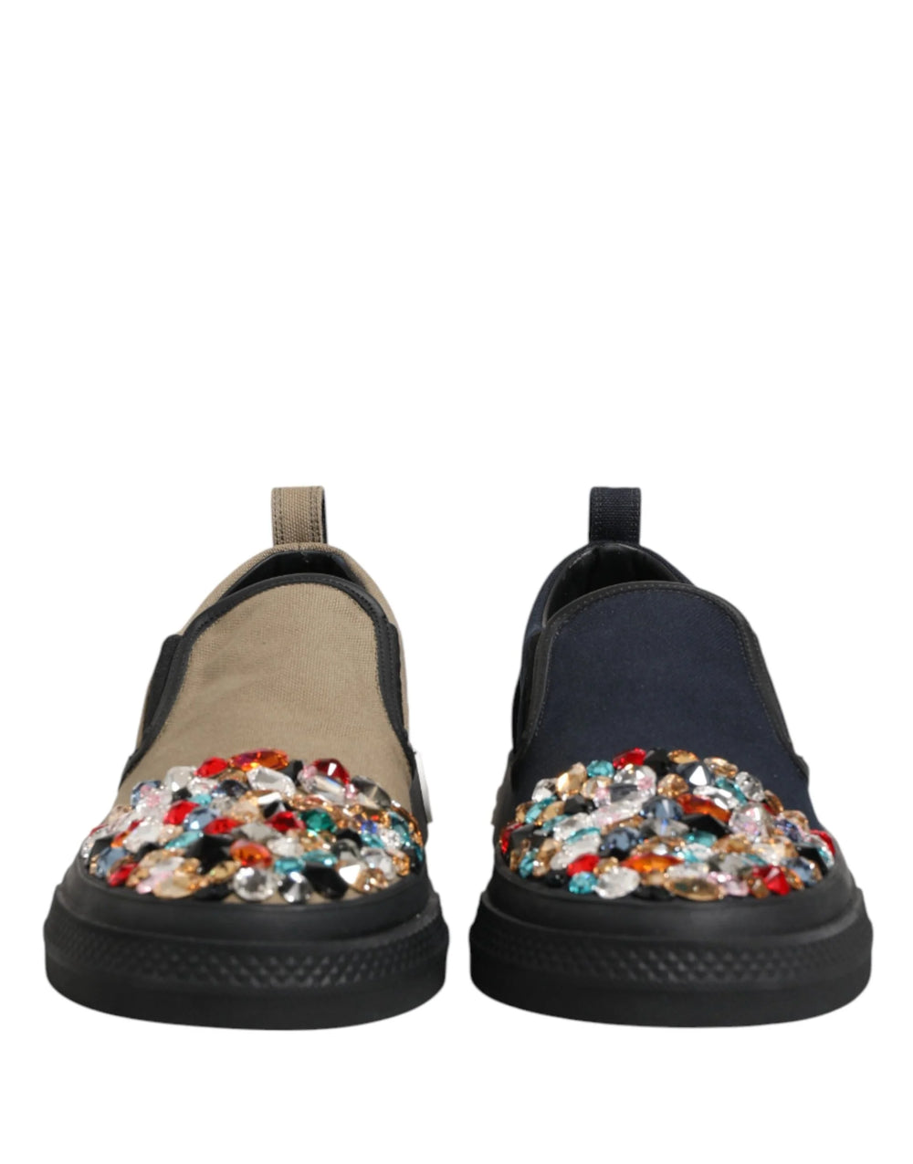 Dolce & Gabbana Μπλε Αθλητικά Παπούτσια για Άνδρες με Σχάρα και Διακοσμητικά - EU44/US11