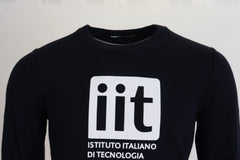 Dolce & Gabbana Blue Cashmere iit Print Pullover Sweater - Sweaters