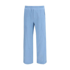 Dolce & Gabbana Blue Cotton Casual Pants - IT46 | S