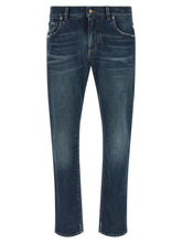 Dolce & Gabbana Blue Cotton Jeans Denim