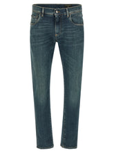 Dolce & Gabbana Blue Cotton Slim Fit Jeans