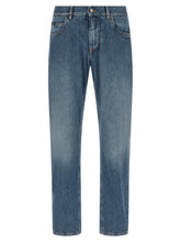 Dolce & Gabbana Blue Cotton Straight-Leg Jeans