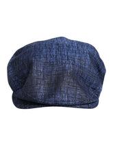 Dolce & Gabbana Blue Cotton Stretch Newsboy Hat - 58 cm|M - Flat Caps