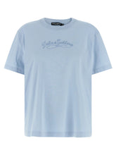 Dolce & Gabbana Blue Cotton T-Shirt