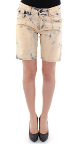 Dolce & Gabbana Blue Cotton Washed Jeans Shorts Pants - W24 - Denim Shorts