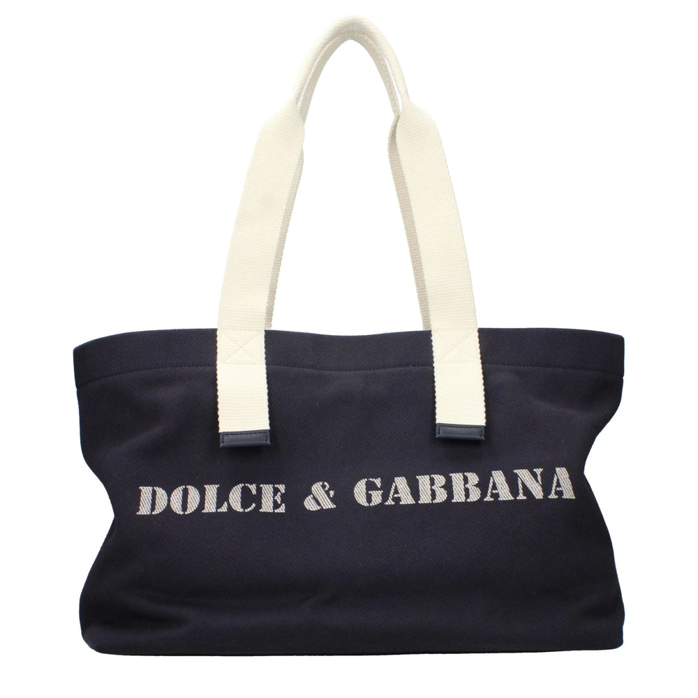 Dolce & Gabbana Blue Fabric Shoulder Bag