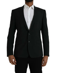 Dolce & Gabbana Blue GOLD Notch Single Breasted Coat Blazer - IT50 | L - Sport Jackets