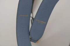 Dolce & Gabbana Blue Leather Handbag Accessory Shoulder Strap - Handbag & Wallet Accessories