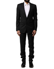 Dolce & Gabbana Blue MARTINI Wool Formal 2 Piece Suit - IT44 | XS - Pant Suits