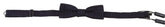 Dolce & Gabbana Blue Pattern Silk Adjustable Neck Papillon Bow Tie - Neckties
