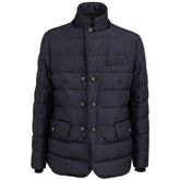 Dolce & Gabbana Blue Polyester Jackets & Coat - Puffer Jackets