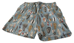 Dolce & Gabbana Blue Seashell Beachwear Swimwear Shorts - IT3 | XS - Swim Boxers