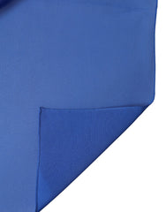 Dolce & Gabbana Blue Silk Stole Neck Wrap Shawl Men Scarf