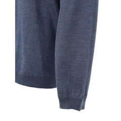 Dolce & Gabbana Blue Silk Sweatshirt - IT52 | XL