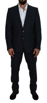Dolce & Gabbana Blue Single Breasted 2 Piece MARTINI Suit - IT54 | XL - Suits