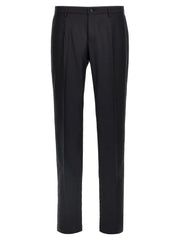 Dolce & Gabbana Blue Virgin Wool Two-Piece Suit - IT56 | XL