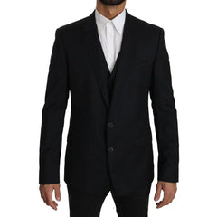 Dolce & Gabbana Blue Viscose Two-Piece Suit - IT50 | L