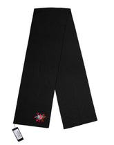 Dolce & Gabbana Blue Wool DG Loves London Neck Wrap Scarf