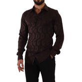 Dolce & Gabbana Bordeaux Silk Shirt - IT40 | M