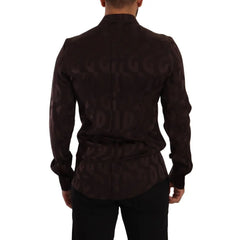 Dolce & Gabbana Bordeaux Silk Shirt - IT40 | M