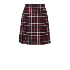 Dolce & Gabbana Bordeaux Wool Mini Skirt - IT38|XS