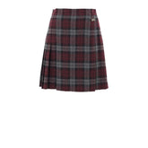 Dolce & Gabbana Bordeaux Wool Mini Skirt - IT40|S