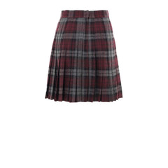 Dolce & Gabbana Bordeaux Wool Mini Skirt - IT40|S