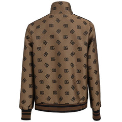 Dolce & Gabbana Bronze Polyester Jackets & Coat - IT50 | L - Track Jackets