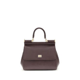 Dolce & Gabbana Brown Calf Leather Bos Taurus Shoulder Bag