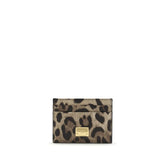 Dolce & Gabbana Brown Calf Leather Bos Taurus Wallet