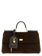 Dolce & Gabbana Brown Calfskin Handbag