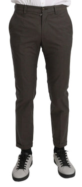 Dolce & Gabbana Brown Casual Mens Trouser 100% Cotton Pants - Trousers