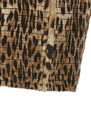 Dolce & Gabbana Brown Cotton Blouse
