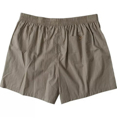 Dolce & Gabbana Brown Cotton Regular Boxer Shorts Underwear - IT4 | S - Boxer Shorts