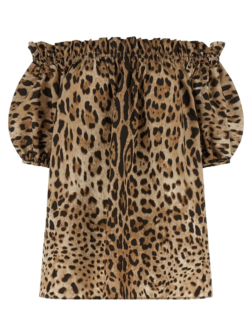 Dolce & Gabbana Brown Cotton Shirt