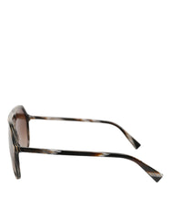 Dolce & Gabbana Brown Full Rim Acetate Pilot Eyewear Sunglasses - Sunglasses