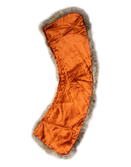 Dolce & Gabbana Brown Fur Shoulder Collar Neck Wrap Scarf - Scarves & Shawls