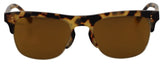 Dolce & Gabbana Brown Gold Acetate Havana DG430A Sunglasses - Sunglasses
