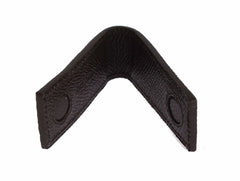 Dolce & Gabbana Brown Leather Magnet Mens Money Bar Clasp Money Cash Clip