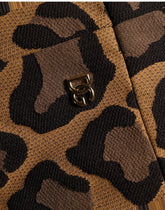 Dolce & Gabbana Brown LeopardPrint Flared A-line Mini Dress - IT46|XL