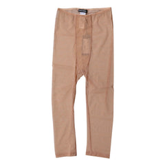 Dolce & Gabbana Brown Logo Lace Lingerie Cropped Tight Underwear - IT2 | S - Boyshorts