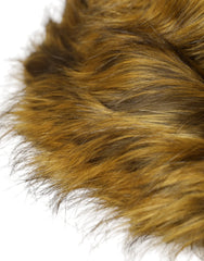 Dolce & Gabbana Brown Modacrylic Faux Fur Bucket Hat - 57 cm|S - Bucket Hats