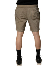 Dolce & Gabbana Short de bain en Nylon Marron - IT6| L