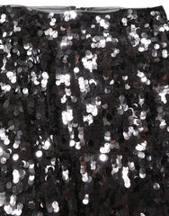 Dolce & Gabbana Brown Sequinned Embellished PencilCut Skirt - IT36|XXS