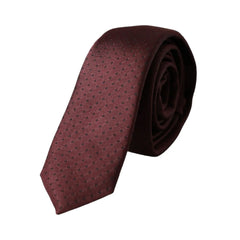Dolce & Gabbana Brown Silk Ty - One Size - Neckties