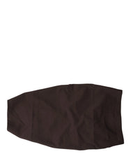 Ceinture large en viscose marron Dolce & Gabbana pour homme - IT48 | M