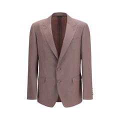 Dolce & Gabbana Brown Wool Oves Aries Jacket