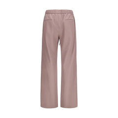 Dolce & Gabbana Brown Wool Oves Aries Joggers (Workout Pants)