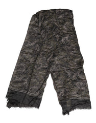 Dolce & Gabbana Camouflage Neck Warmer Wrap Foulard Scarf - Scarves & Shawls